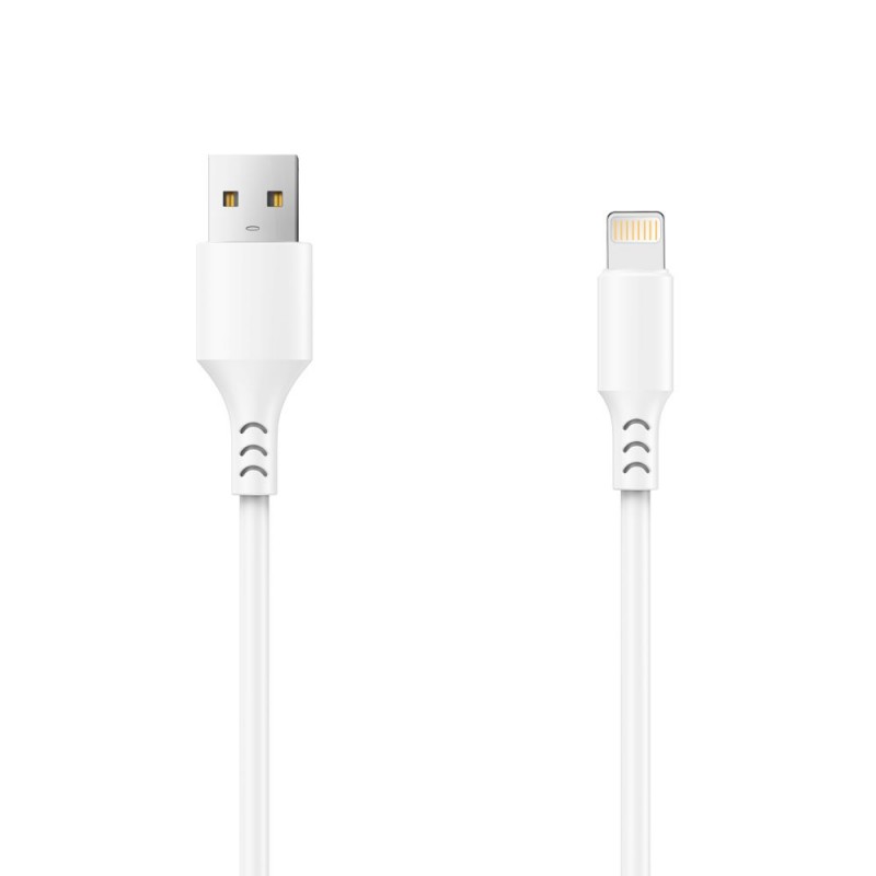 Setty USB - Lightning кабел 3.0 m 2A бял НОВ