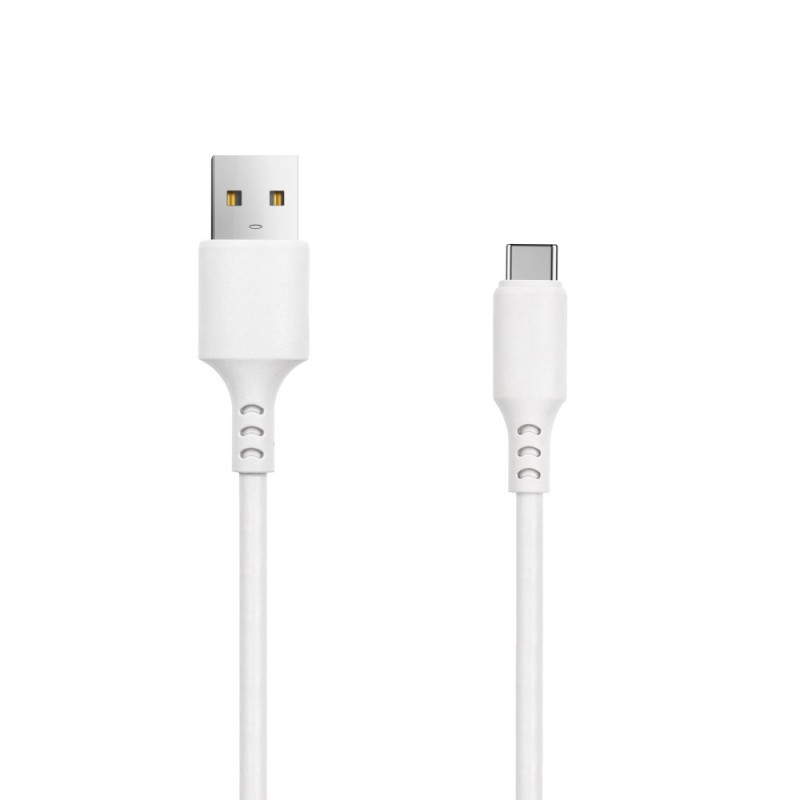 Setty USB - USB-C кабел 1.0 m 2A бял НОВ