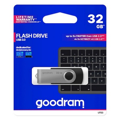 Goodram флаш памет 32GB USB 3.0 Twister черна