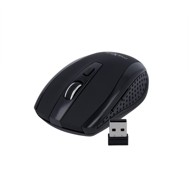 Maxlife Home Office безжична оптична мишка MXHM-02 800/1200/1600 DPI черна