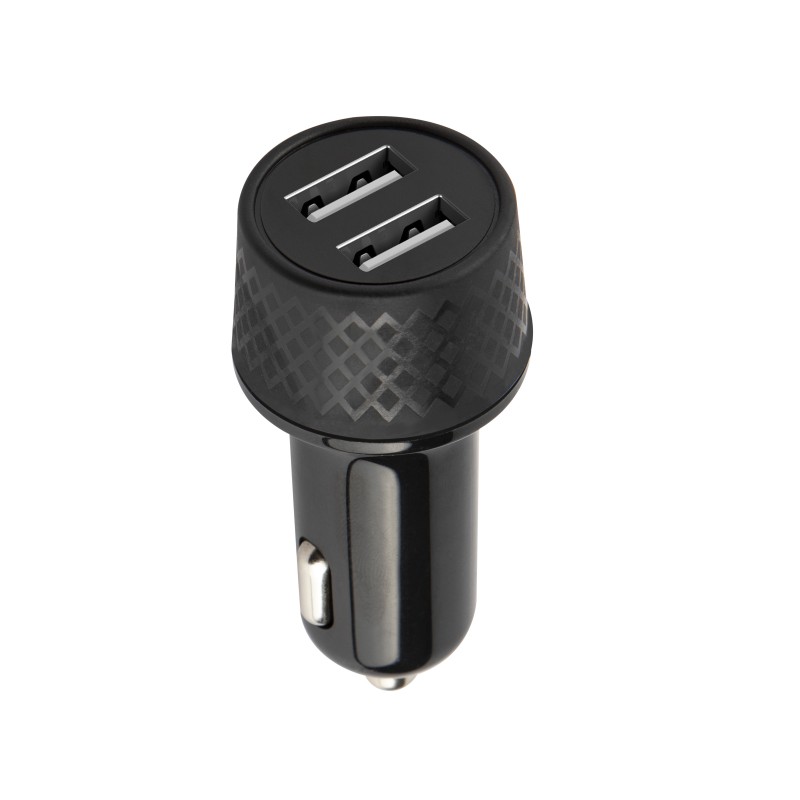 Зарядно за кола Forever 1xUSB 2.4A + 1xUSB QC 3.0 LA-03 черно