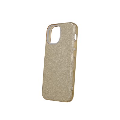 Калъф Glitter 3in1 за iPhone 13 Mini 5.4" златен