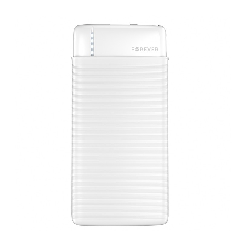 Forever power bank TB-100M 10000 mAh biały