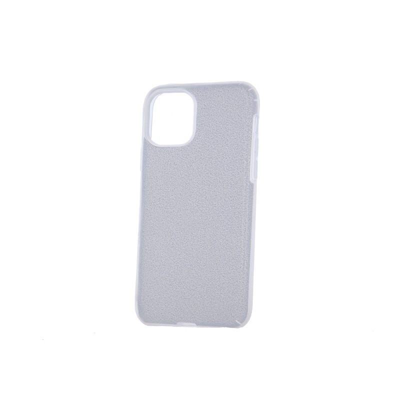 Капак Glitter 3in1 за iPhone 11 Pro, сребрист