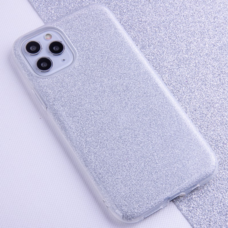 Glitter 3in1 overlay за Xiaomi Redmi Note 10 5G / Poco M3 Pro / M3 Pro 5G сребрист
