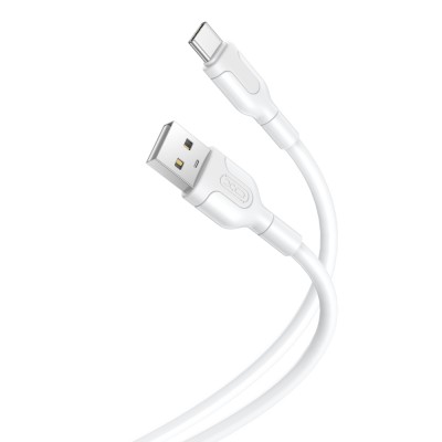 XO кабел NB212 USB - USB-C 1,0 m 2,1A бял