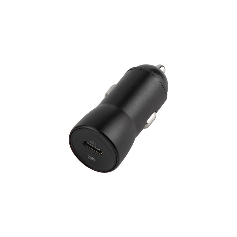 Maxlife PD QC MXCC-04 зарядно за кола 1x USB-C 20W черно