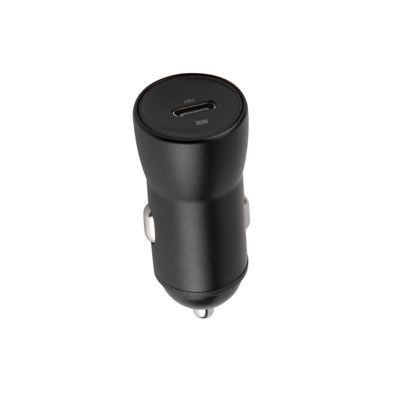 Maxlife PD QC MXCC-04 зарядно за кола 1x USB-C 20W черно