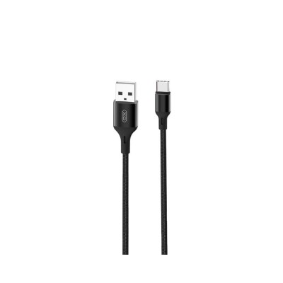 XO кабел NB143 USB - USB-C 1,0 m 2,4A черен