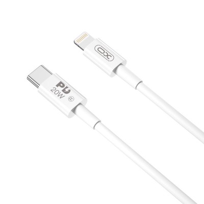 XO кабел NB-Q189A PD USB-C - Lightning 1,0m 20W бял