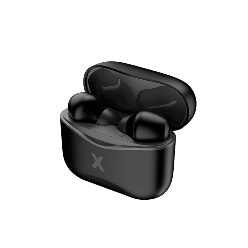 Maxlife BT слушалки MXBE-01 TWS черни тип тапи