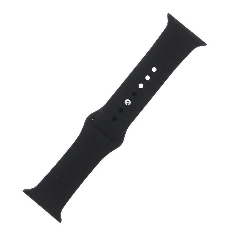 Силиконова каишка S / M за Apple Watch 38 / 40 / 41mm черна