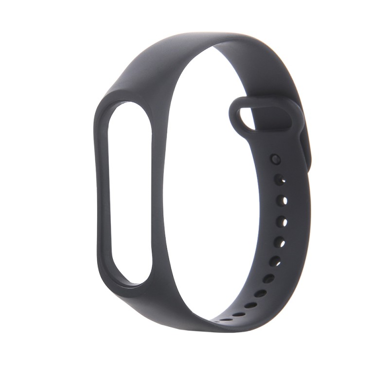 Силиконова каишка за Xiaomi Mi Band 9 / 10 / 11 черна