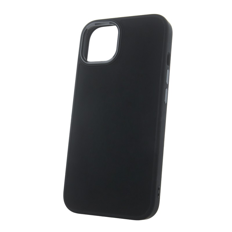 Сатенено покритие за Samsung Galaxy S23 FE, черно