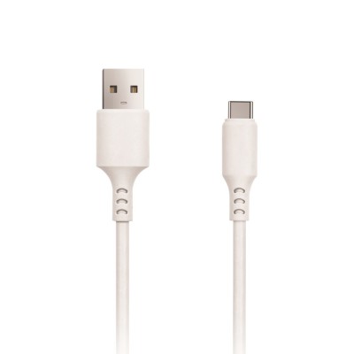 Setty USB - USB-C кабел 3.0 m 2A бял НОВ