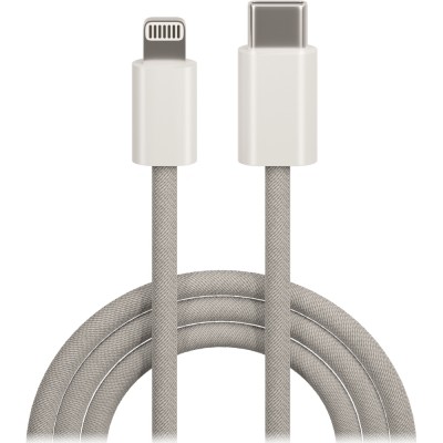 Maxlife MXUC-06 USB-C - Lightning кабел 1.0 m 20W сив найлон