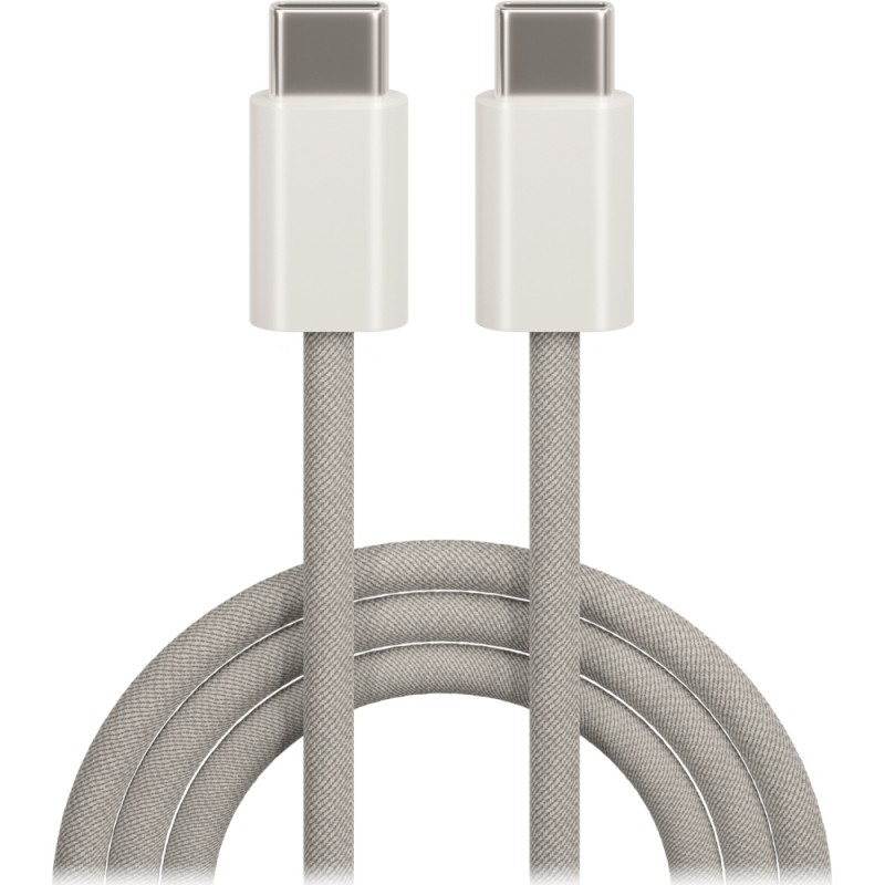 Maxlife MXUC-06 USB-C - USB-C кабел 1.0 m 20W сив найлон