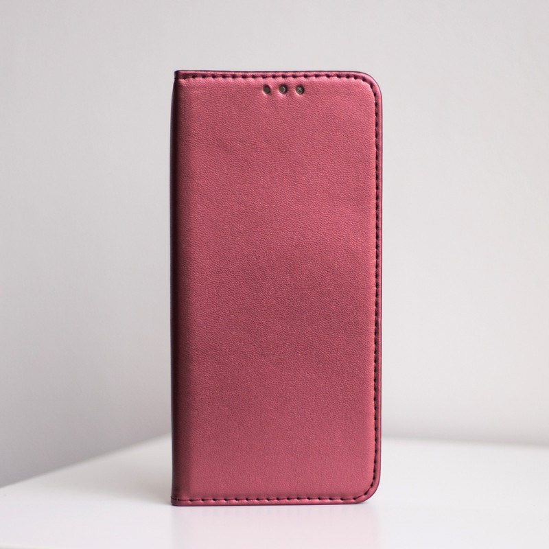 Калъф Smart Magnetic за Honor 600 / 600 Pro бордо