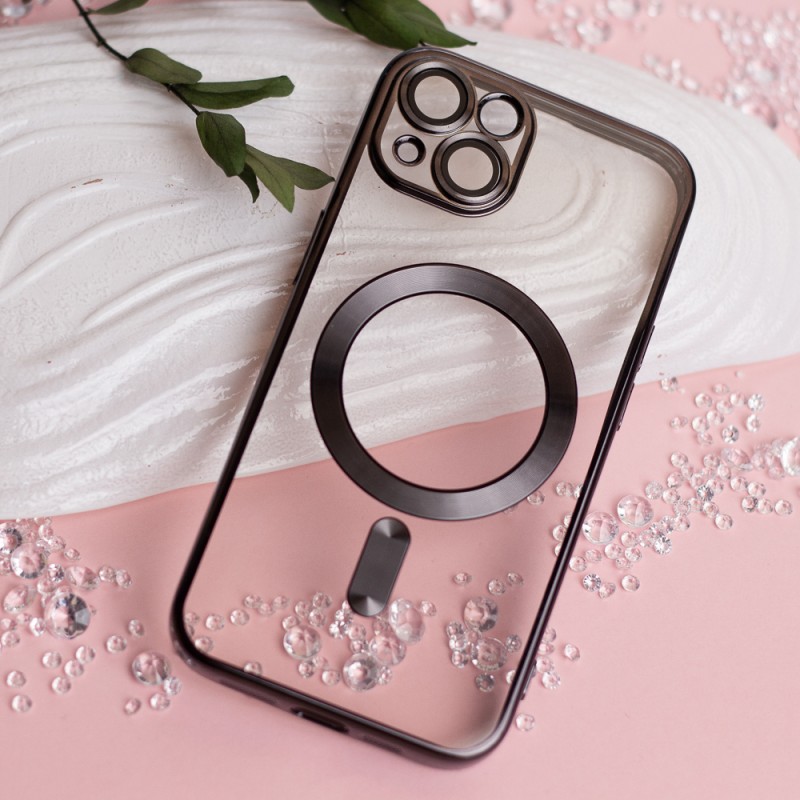 Кейс Color Chrome Mag за Samsung Galaxy A17 4G / A17 5G / A18 5G черен