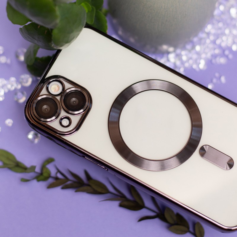 Кейс Color Chrome Mag за Samsung Galaxy A17 4G / A17 5G / A18 5G черен