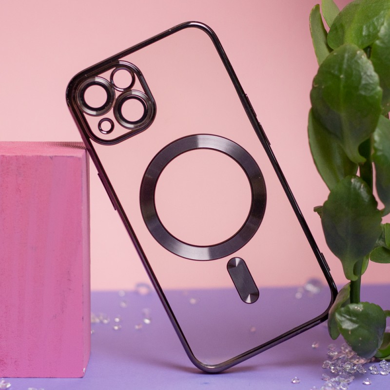 Кейс Color Chrome Mag за Samsung Galaxy A17 4G / A17 5G / A18 5G черен