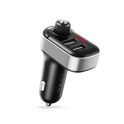 XO FM трансмитер BCC10 Bluetooth MP3 автомобилно зарядно 3,1A черно
