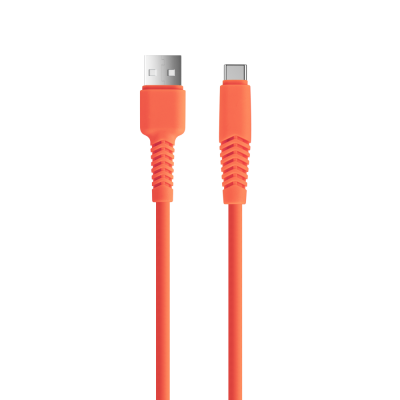 Setty USB - USB-C кабел 1.5 m 2.1A KSA-C-1.5210 оранжев