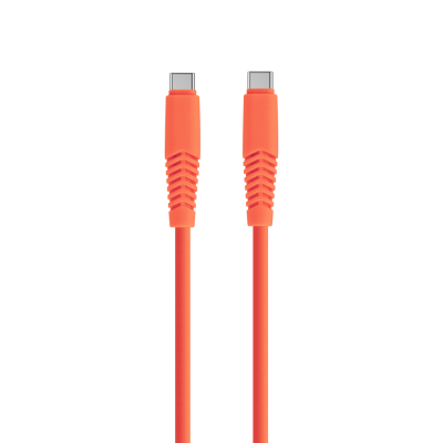 Setty USB-C - USB-C кабел 1.5m 2.1A KSC-C-1.5210 оранжев