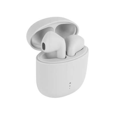 Bluetooth слушалки Setty TWS с кутия за зареждане TWS-0 бели