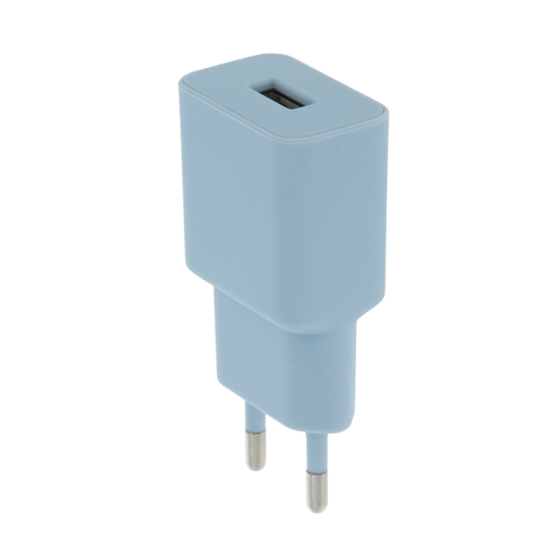 Стенно зарядно Setty 1x USB 2.4A LSIM-A-123 синьо