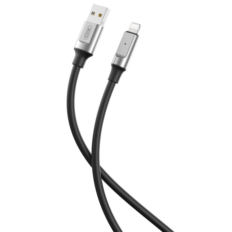 XO кабел NB251 USB - Lightning 1,0 m 6A черен