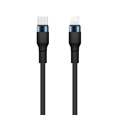 Setty USB-C - Lightning кабел 1m 3A KSC-L-131 черен