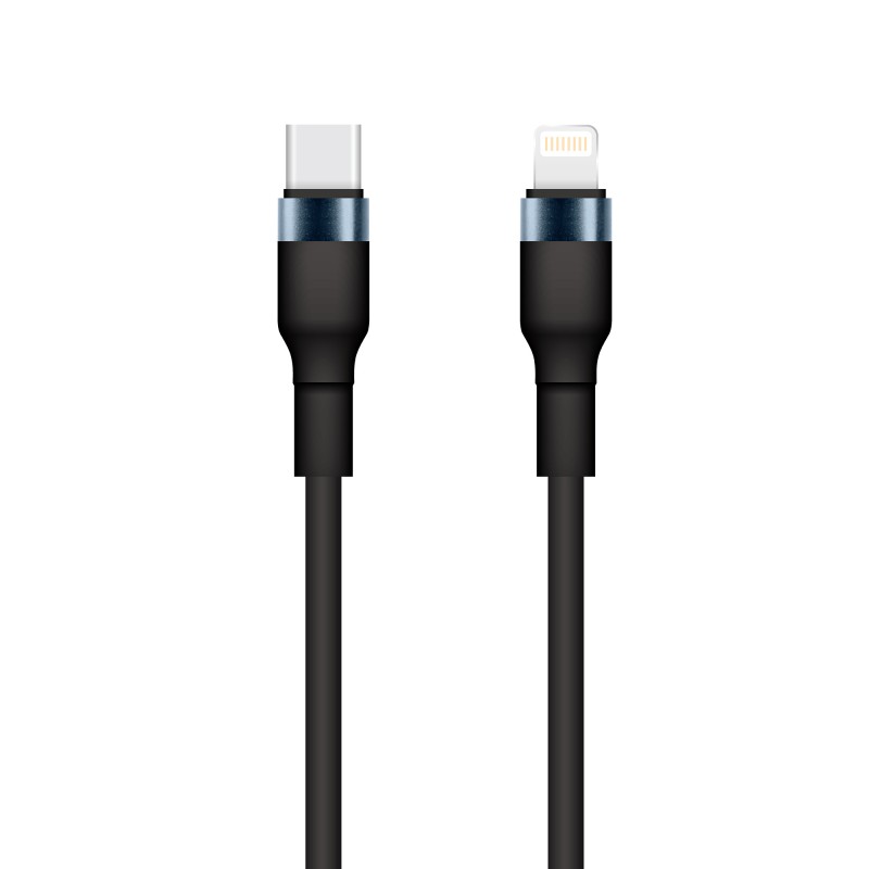 Setty USB-C - Lightning кабел 1m 3A KSC-L-131 черен