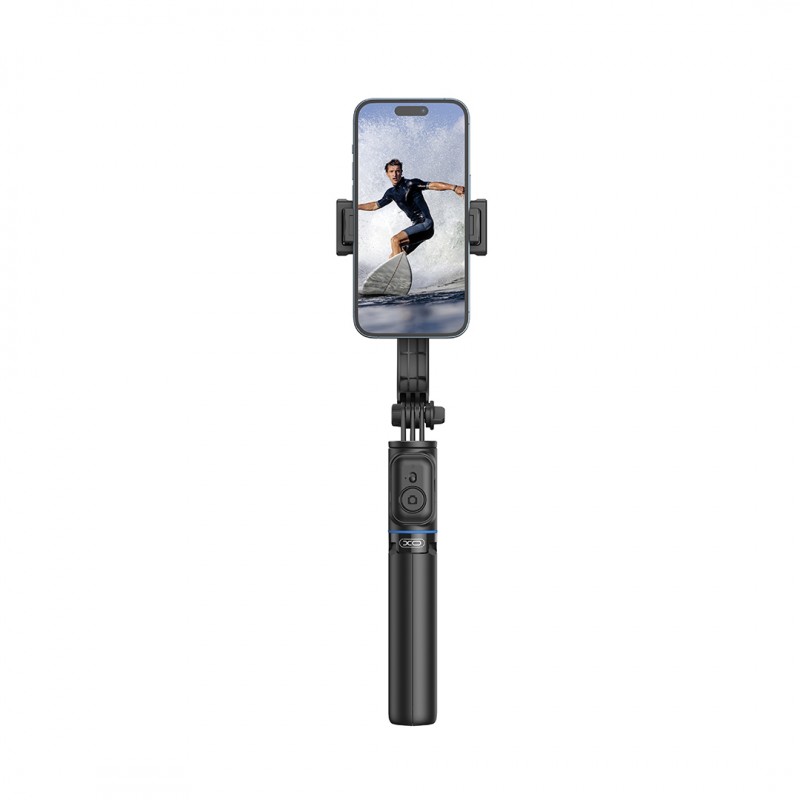 XO selfie stick Bluetooth tripod SS13 черен 106cm