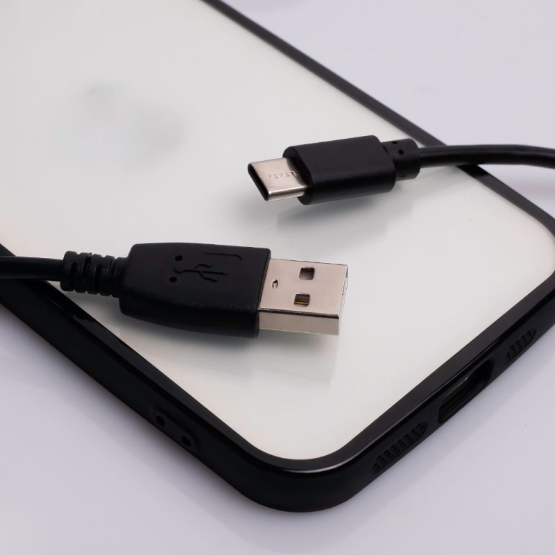 Maxlife USB - USB-C кабел 1.0 m 2A черен