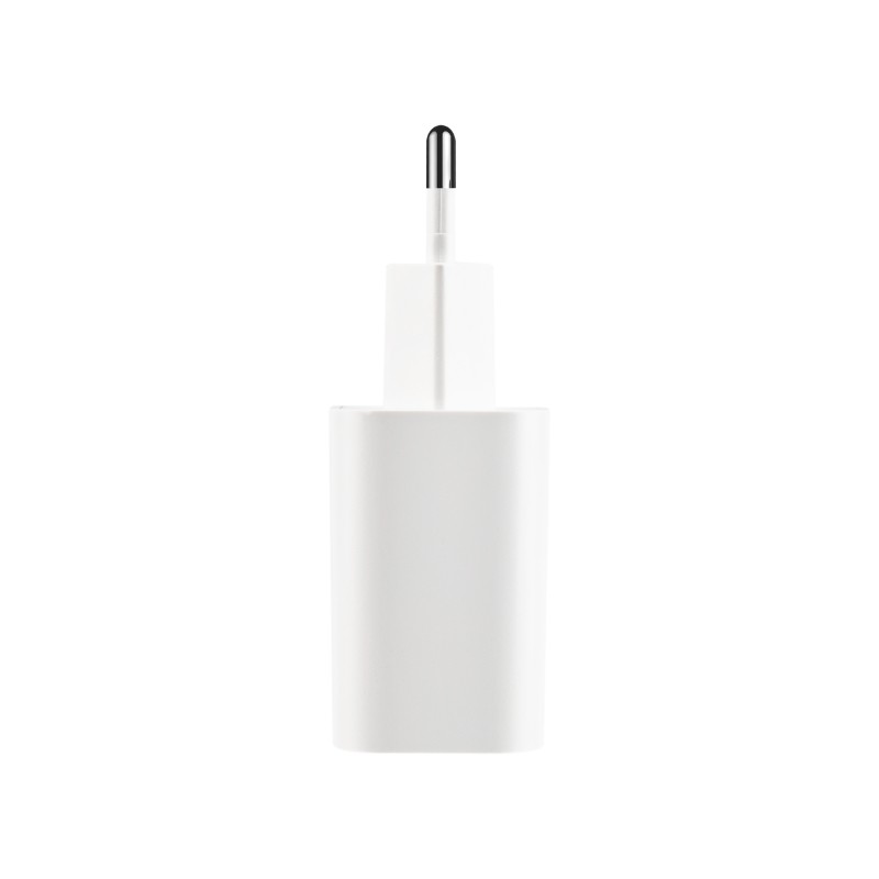 Maxlife PD QC MXTC-06 мрежово зарядно устройство 1x USB-C 1x USB 30W бяло