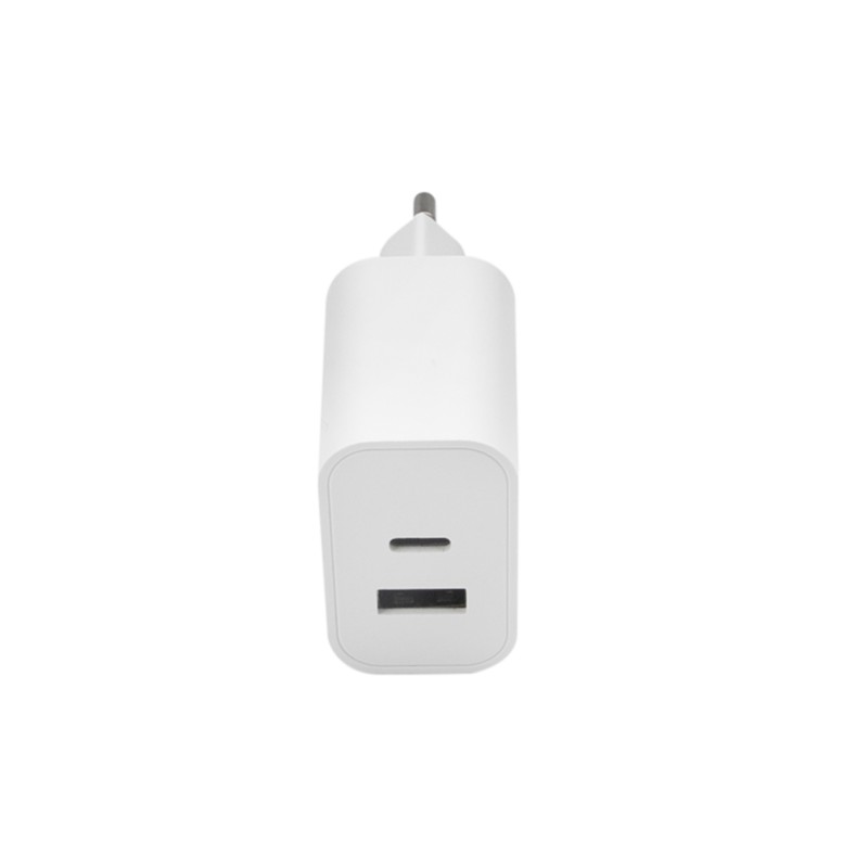 Maxlife PD QC MXTC-06 мрежово зарядно устройство 1x USB-C 1x USB 30W бяло