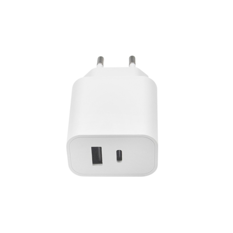 Maxlife PD QC MXTC-06 мрежово зарядно устройство 1x USB-C 1x USB 30W бяло