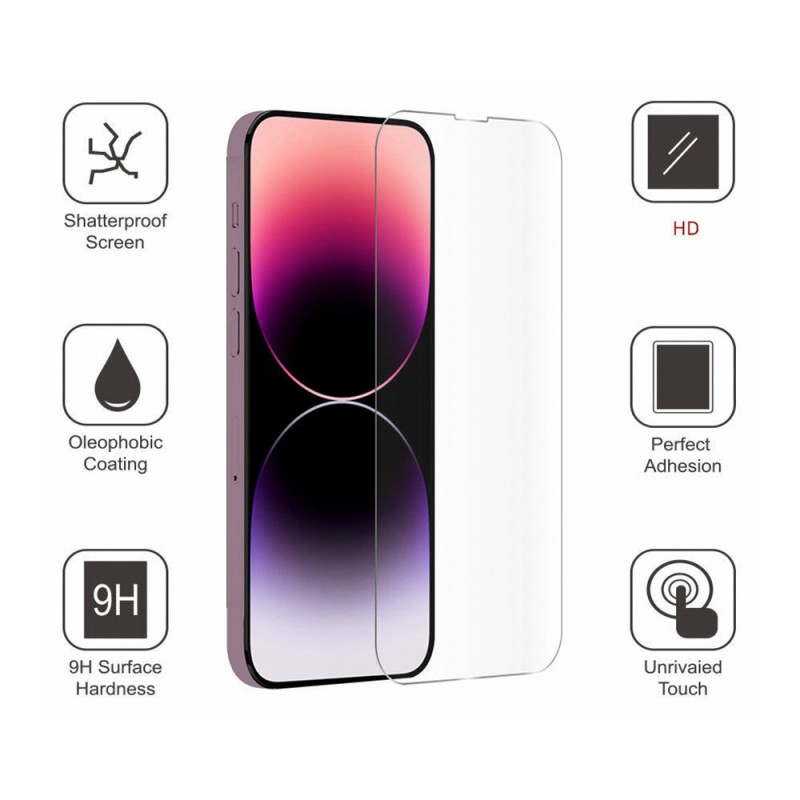 Закалено стъкло 2,5D матово за Honor X7a