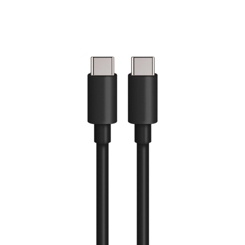 Maxlife зарядно за кола PD QC MXCC-04 1x USB-C 1x USB 20W черно + USB-C - USB-C 60W кабел