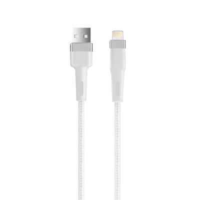 Setty USB - Lightning кабел 1.2 m 2A KNA-L-1.220 бял