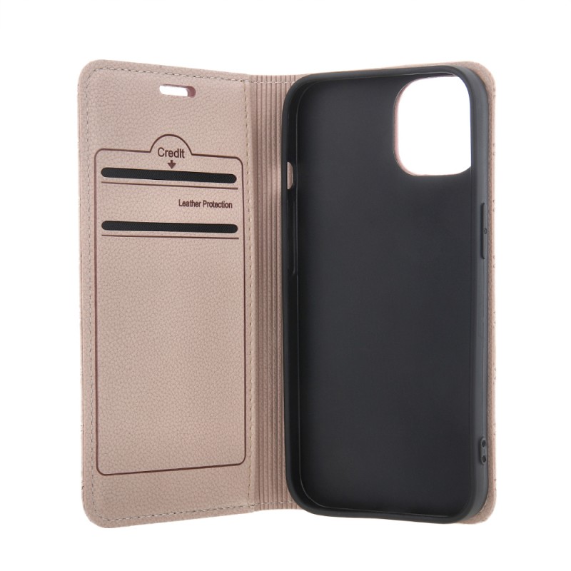 Калъф Smart Caro за Xiaomi Redmi 14C 4G/ 14C 5G / Redmi A4 / POCO C75 бежов