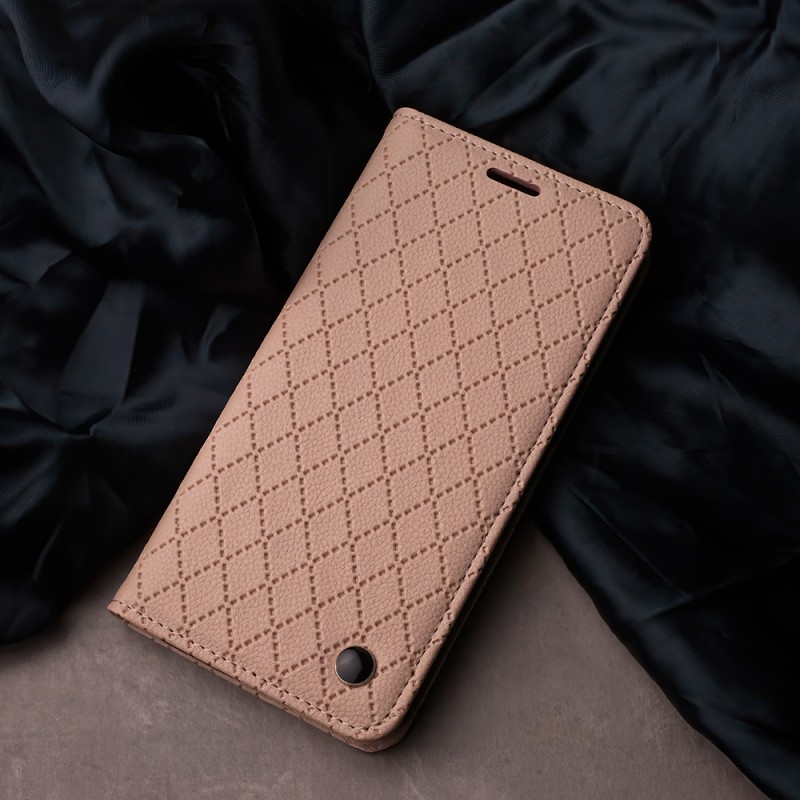 Калъф Smart Caro за Xiaomi Redmi 14C 4G/ 14C 5G / Redmi A4 / POCO C75 бежов
