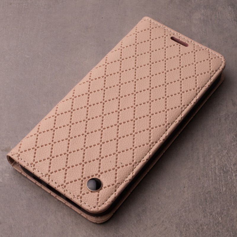 Калъф Smart Caro за Xiaomi Redmi 14C 4G/ 14C 5G / Redmi A4 / POCO C75 бежов