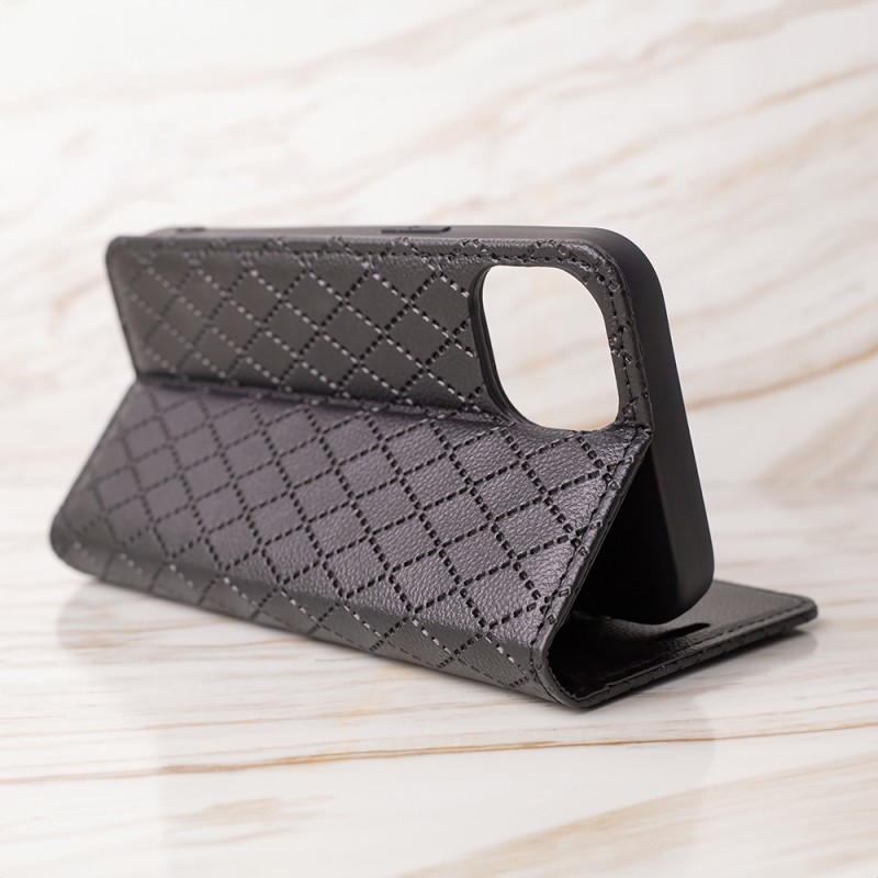 Калъф Smart Caro за iPhone 16e / 17e, черен