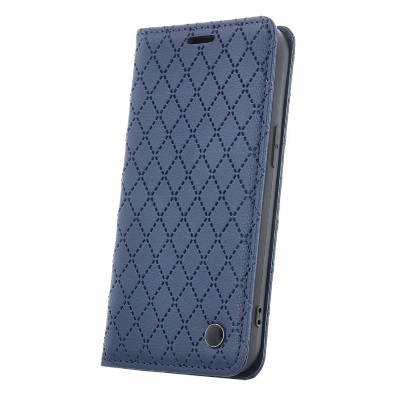 Калъф Smart Caro за Honor 600 / Honor 600 Pro, тъмносин