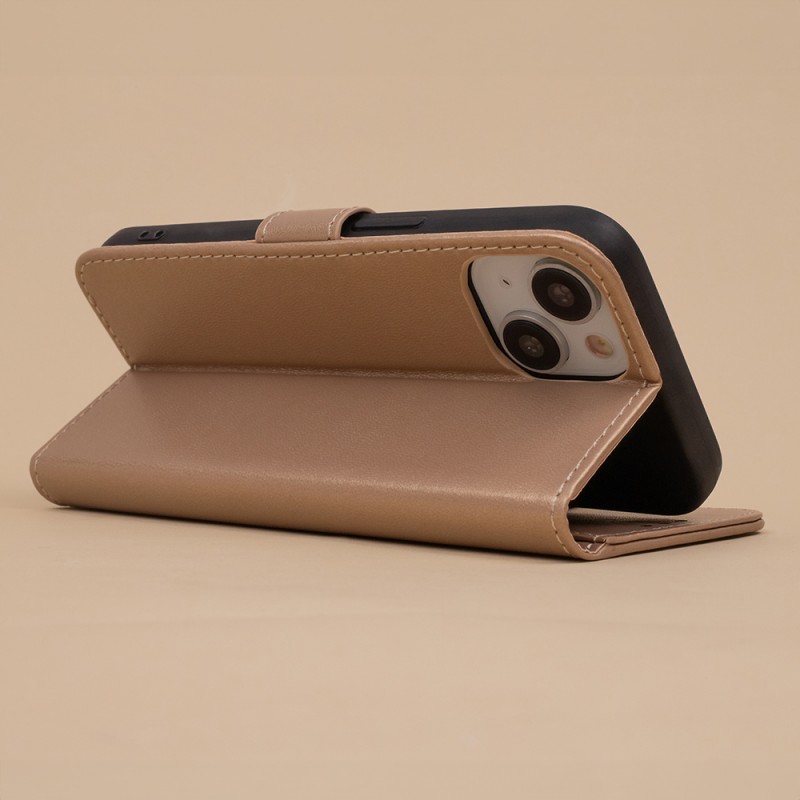 Калъф Smart Classic за Xiaomi Redmi 14C 4G/ 14C 5G / Redmi A4 / POCO C75 златен