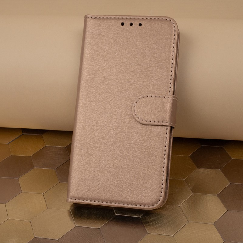 Калъф Smart Classic за Xiaomi Redmi 14C 4G/ 14C 5G / Redmi A4 / POCO C75 златен