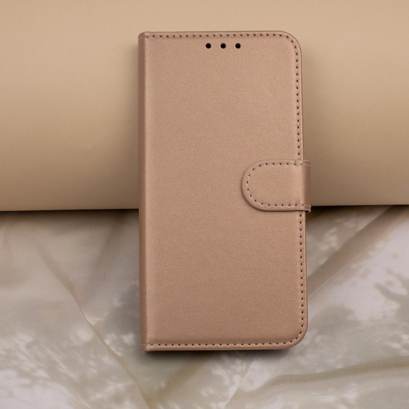 Калъф Smart Classic за Xiaomi Redmi 14C 4G/ 14C 5G / Redmi A4 / POCO C75 златен
