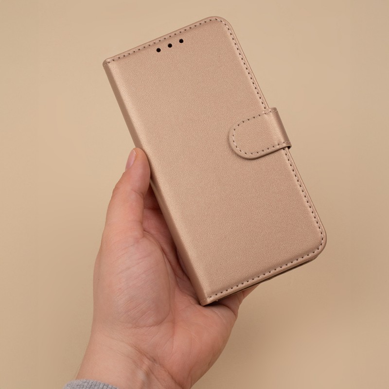 Калъф Smart Classic за Xiaomi Redmi 14C 4G/ 14C 5G / Redmi A4 / POCO C75 златен